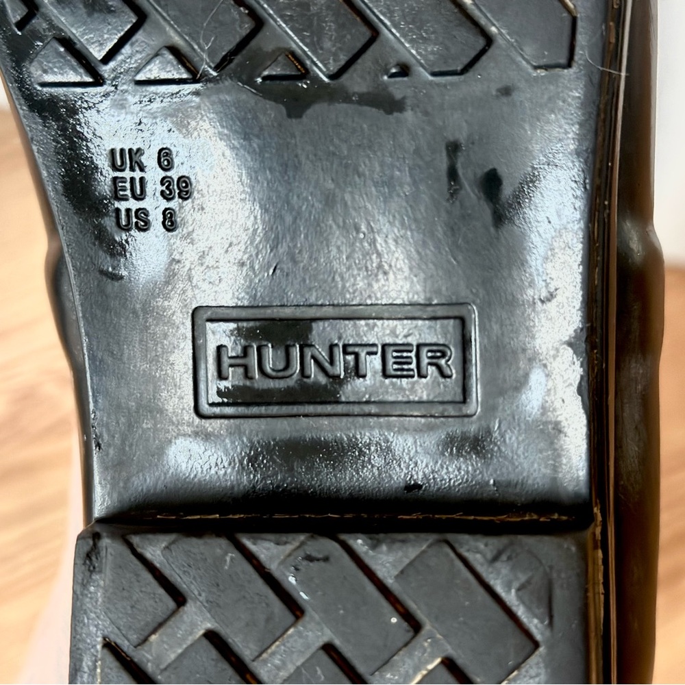 Hunter Sandhurst Carlyle Boot, Women's, Black, Size US 8 - Picture 3 of 8